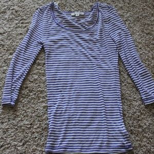 Striped 3/4 Shirt